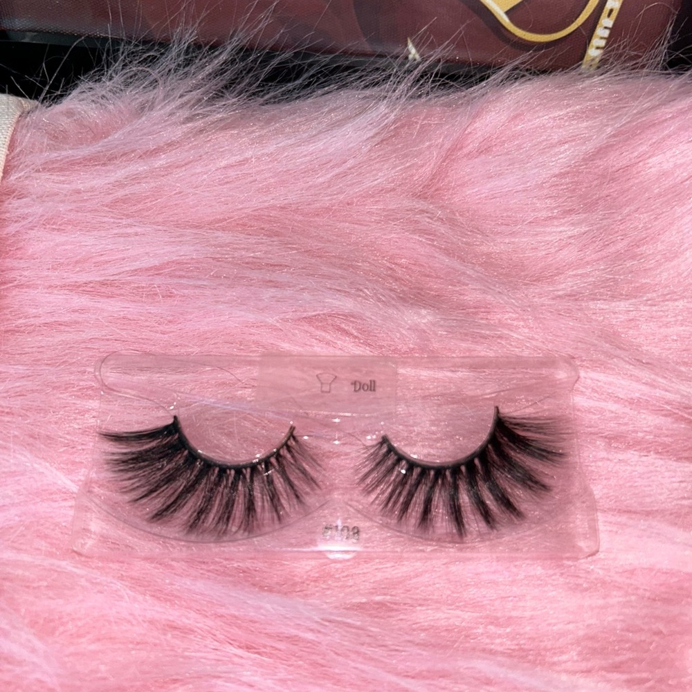 25mm Fluffy Mink Lashes – Wispy Dramatic False Eyelashes Reusable